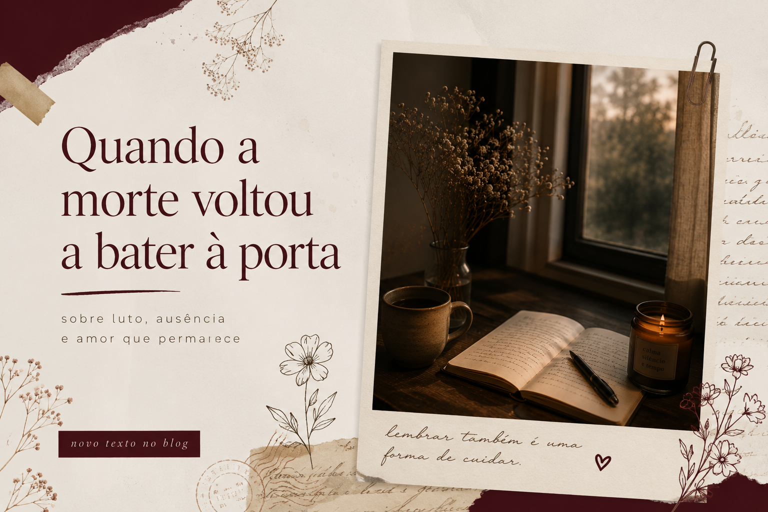Quando a morte voltou a bater à porta